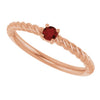 Natural Mozambique Garnet | Round | 3mm