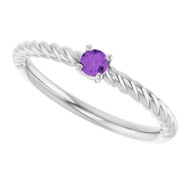 Natural Amethyst | Round | 3mm