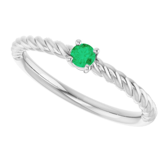 Natural Emerald | Round | 3mm | Lab-Grown Emerald | Round | 3mm