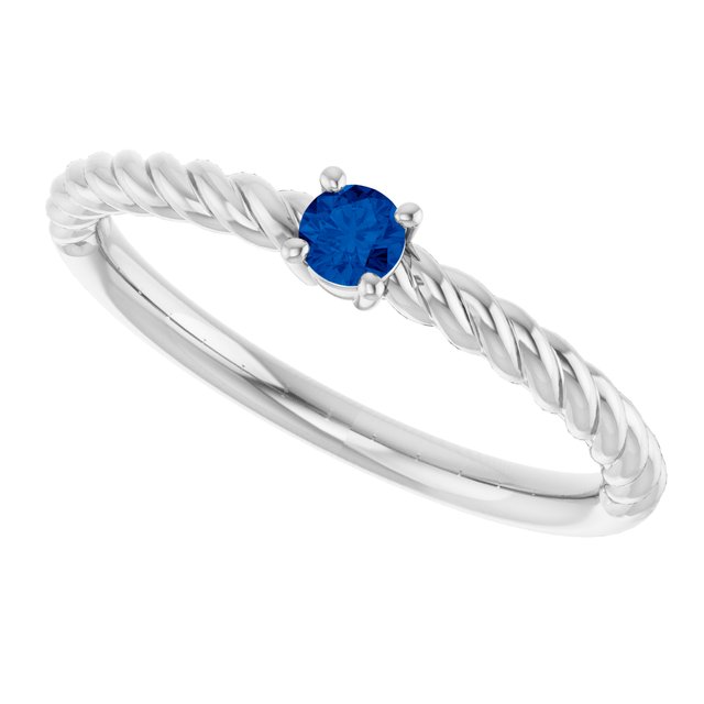 Lab-Grown Blue Sapphire | Round | 3mm | Natural Blue Sapphire | Round | 3mm