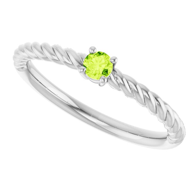 Natural Peridot | Round | 3mm