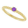 Natural Amethyst | Round | 3mm