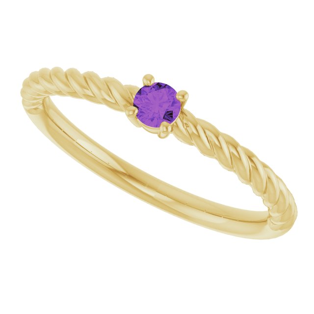 Natural Amethyst | Round | 3mm