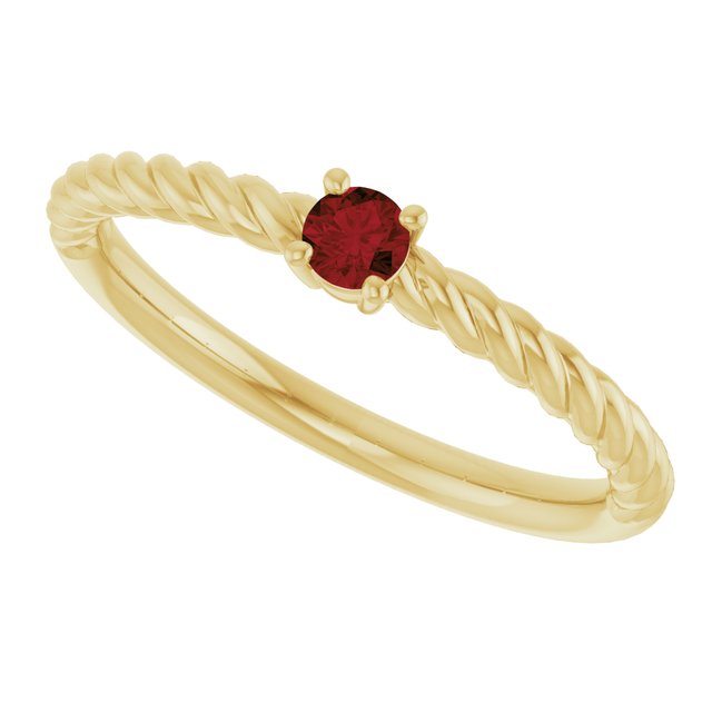 Natural Mozambique Garnet | Round | 3mm