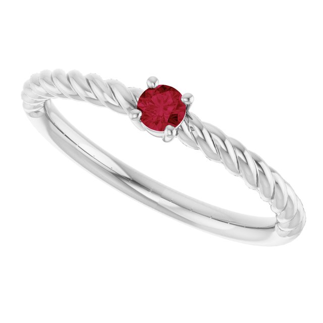 Natural Ruby | Round | 3mm | Lab-Grown Ruby | Round | 3mm