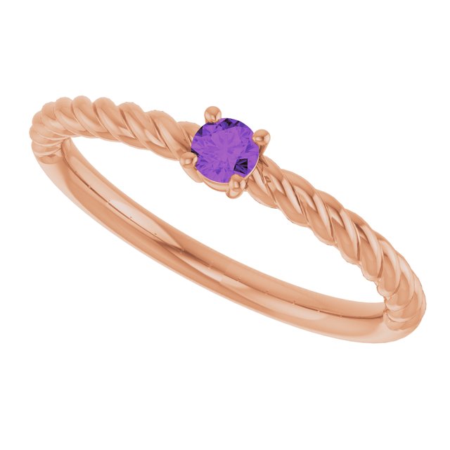 Natural Amethyst | Round | 3mm