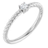 Natural White Sapphire | Round | 3mm