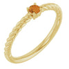 Natural Citrine | Round | 3mm