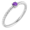 Natural Amethyst | Round | 3mm