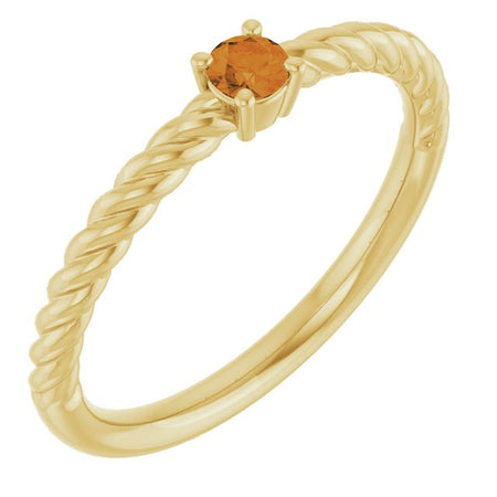 Natural Citrine | Round | 3mm