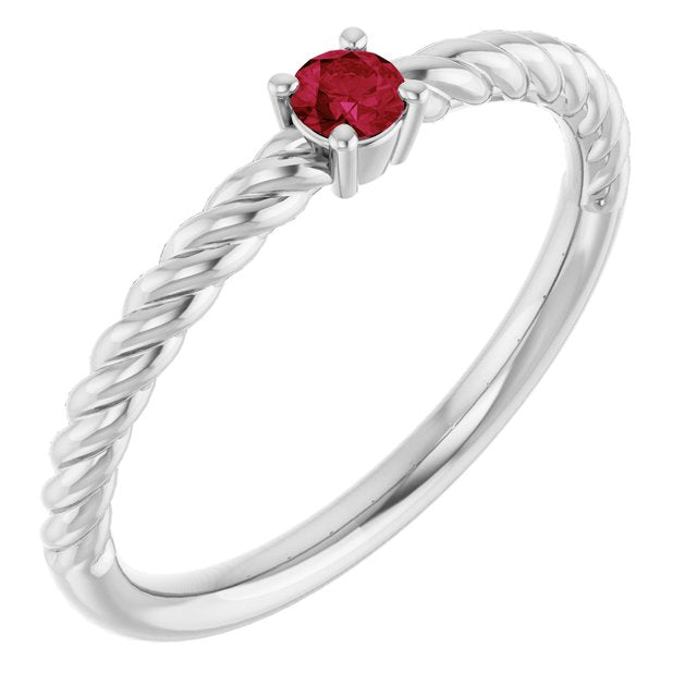 Natural Ruby | Round | 3mm | Lab-Grown Ruby | Round | 3mm