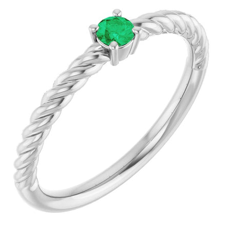 Natural Emerald | Round | 3mm | Lab-Grown Emerald | Round | 3mm