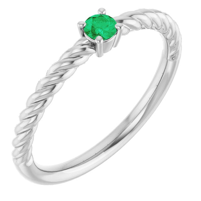 Natural Emerald | Round | 3mm | Lab-Grown Emerald | Round | 3mm