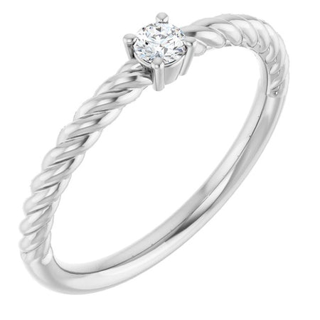Natural White Sapphire | Round | 3mm