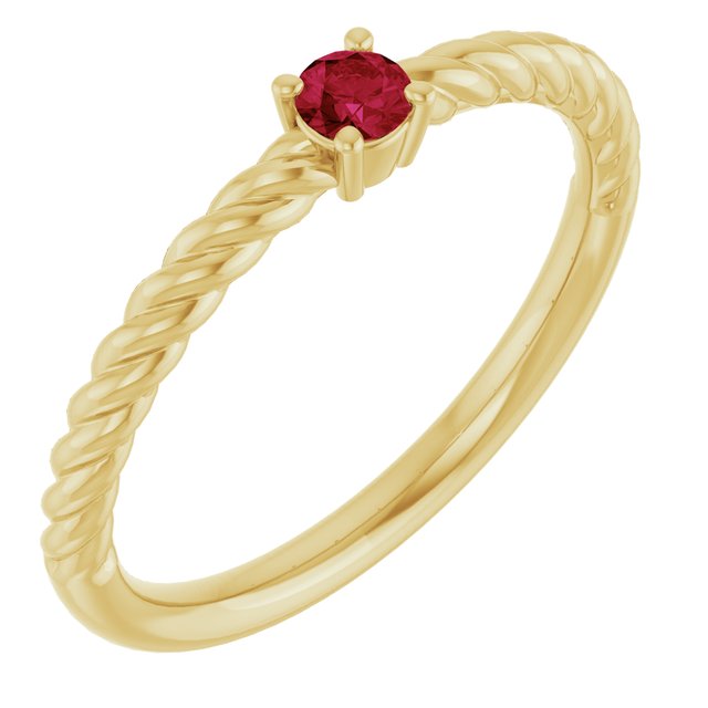 Natural Ruby | Round | 3mm | Lab-Grown Ruby | Round | 3mm