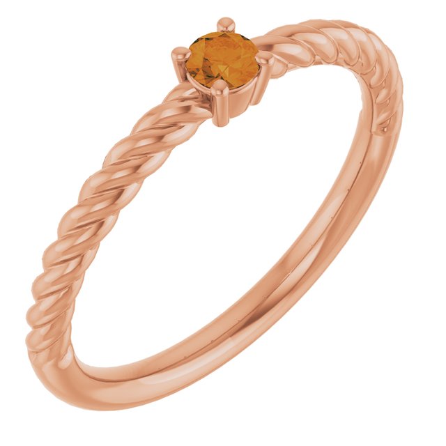 Natural Citrine | Round | 3mm