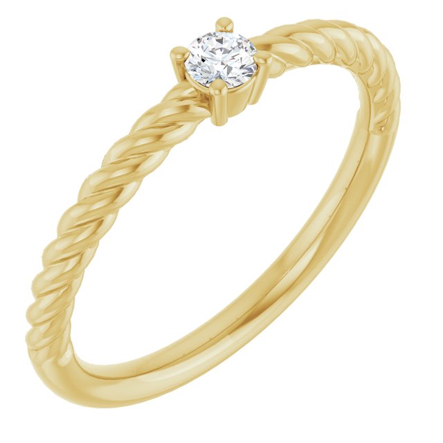 Natural White Sapphire | Round | 3mm