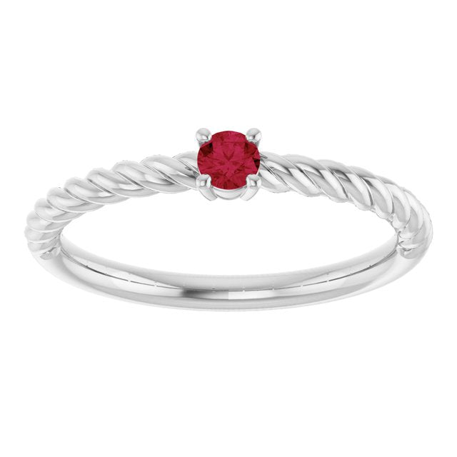 Natural Ruby | Round | 3mm | Lab-Grown Ruby | Round | 3mm