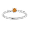 Natural Citrine | Round | 3mm