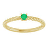 Natural Emerald | Round | 3mm | Lab-Grown Emerald | Round | 3mm