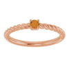 Natural Citrine | Round | 3mm