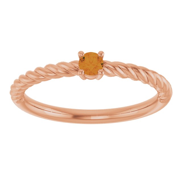 Natural Citrine | Round | 3mm