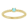 Natural Blue Zircon | Round | 3mm
