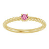 Natural Pink Tourmaline | Round | 3mm