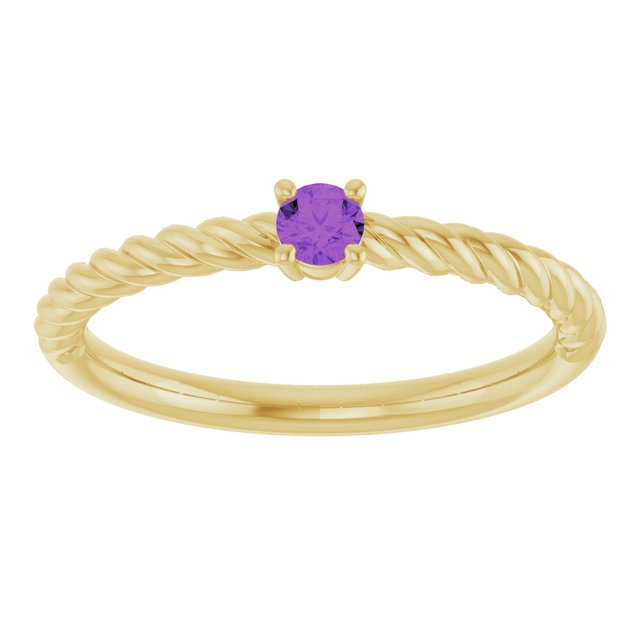 Natural Amethyst | Round | 3mm