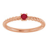 Lab-Grown Ruby | Round | 3mm | Natural Ruby | Round | 3mm