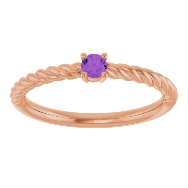 Natural Amethyst | Round | 3mm