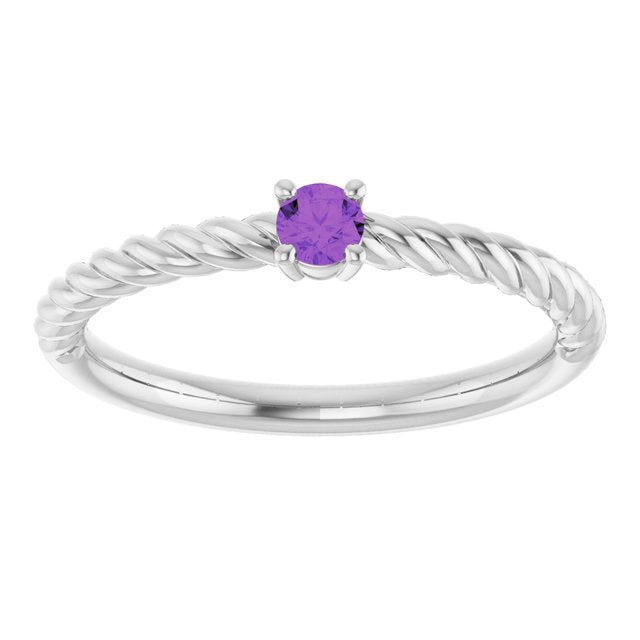 Natural Amethyst | Round | 3mm