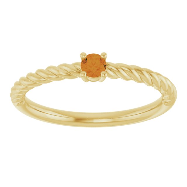 Natural Citrine | Round | 3mm