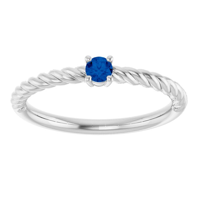 Lab-Grown Blue Sapphire | Round | 3mm | Natural Blue Sapphire | Round | 3mm