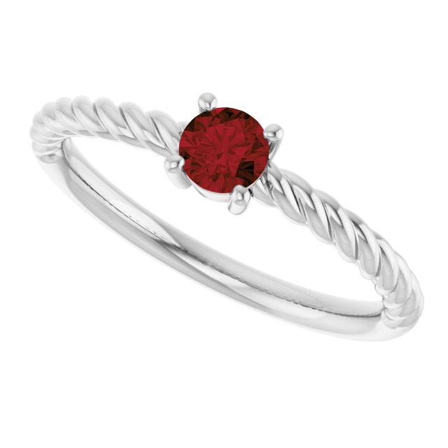 Natural Mozambique Garnet | Round | 4mm