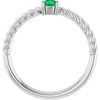 Lab-Grown Emerald | Round | 4mm | Natural Emerald | Round | 4mm