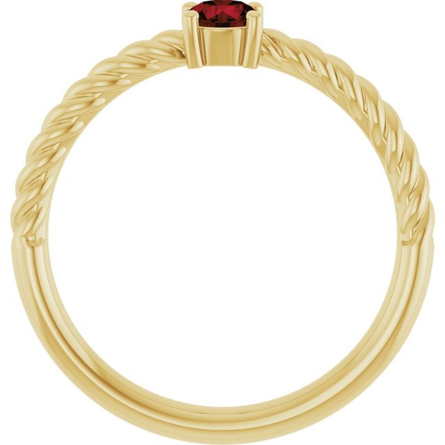 Natural Mozambique Garnet | Round | 4mm