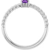 Natural Amethyst | Round | 4mm
