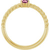 Natural Pink Tourmaline | Round | 4mm