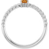 Natural Citrine | Round | 4mm