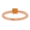Natural Citrine | Round | 4mm