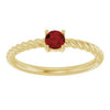 Natural Mozambique Garnet | Round | 4mm