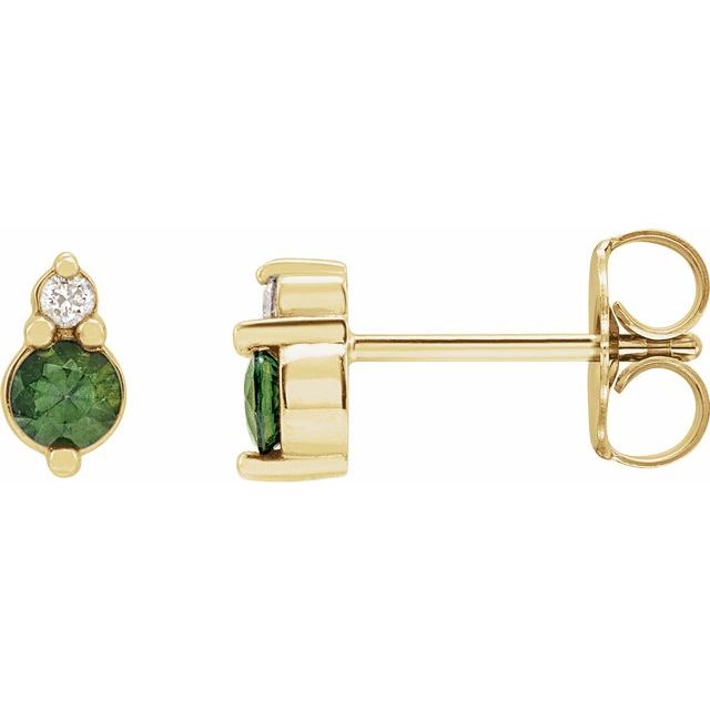 Natural Green Sapphire | Round | 3mm
