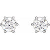 Natural Diamond | Round | 4mm :: 1/2 Ctw | Lab-Grown Diamond | Round | 4mm :: 1/2 Ctw