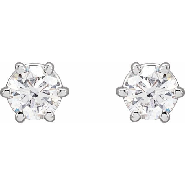 Natural Diamond | Round | 4mm :: 1/2 Ctw | Lab-Grown Diamond | Round | 4mm :: 1/2 Ctw