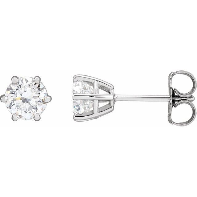 Natural Diamond | Round | 5mm :: 1 Ctw | Lab-Grown Diamond | Round | 5mm :: 1 Ctw
