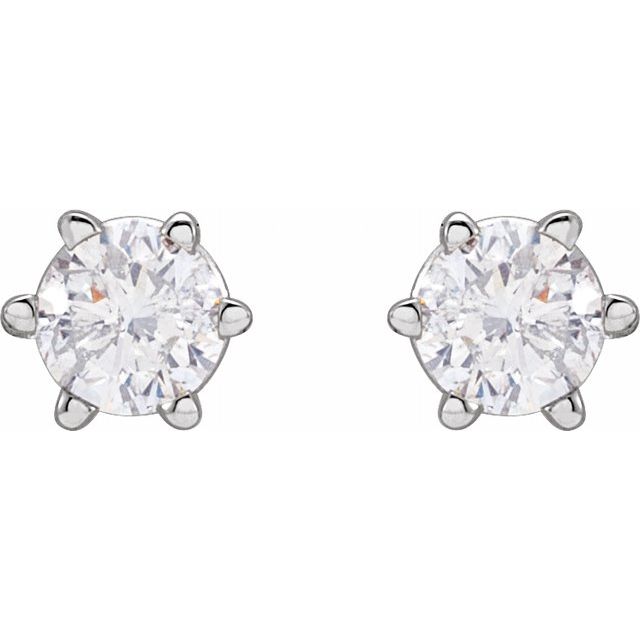 Natural Diamond | Round | 3.4mm :: 1/3 Ctw | Lab-Grown Diamond | Round | 3.4mm :: 1/4 Ctw