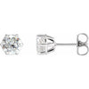 Natural Diamond | Round | 5.75mm :: 1 1/2 Ctw | Lab-Grown Diamond | Round | 5.75mm :: 1 1/2 Ctw