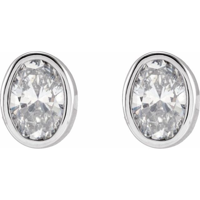 Lab-Grown Diamond | Oval | 4 x 3mm