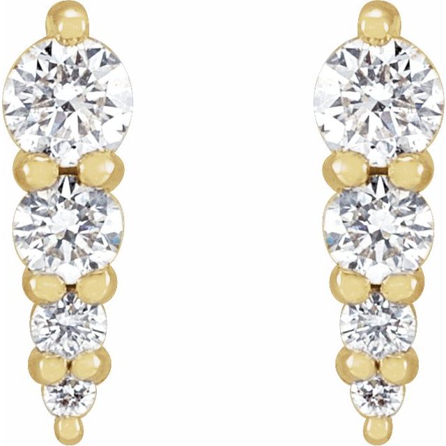 Natural Diamond | 2.5mm :: 1/5 Ctw